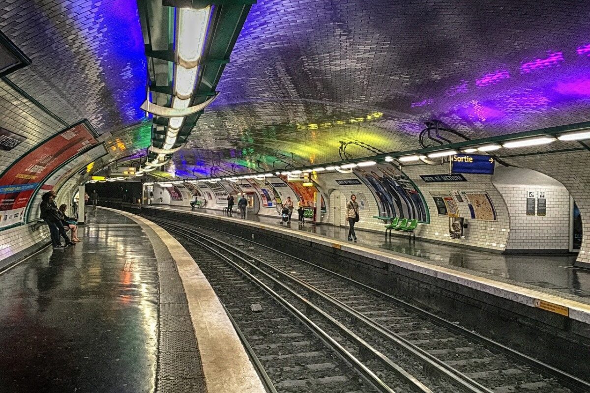 Street-Art in U-Bahn-Schächten